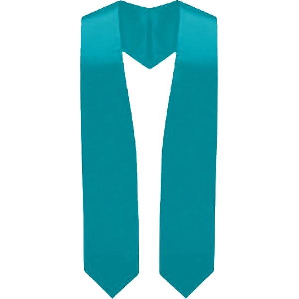 Grads4Good 60 Inch Graduation Stole (Black) at Amazon Women's